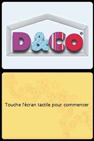 D&CO: Ta maison de rêve en 7 jours - Screenshot - Game Title Image