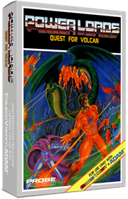 Power Lords: Quest for Volcan - Box - 3D Image