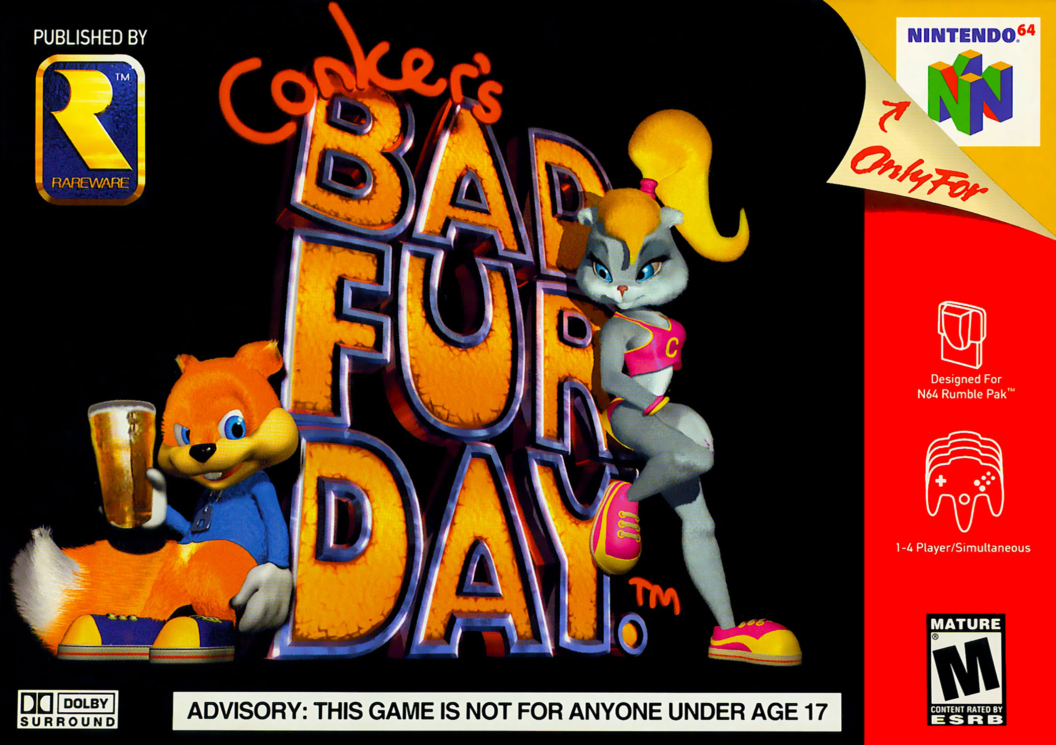Conker s Bad Fur Day Details LaunchBox Games Database