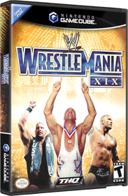 WWE WrestleMania XIX - Box - 3D Image