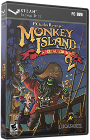Monkey Island 2: LeChuck's Revenge: Special Edition - Box - 3D Image
