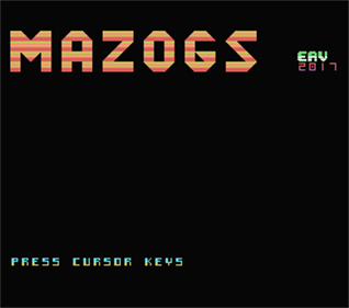 Mazogs - Screenshot - Game Title Image