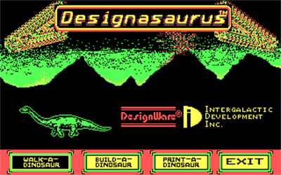 Designasaurus - Screenshot - Game Title Image