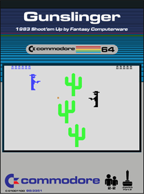 Gunslinger (Fantasy Computerware) - Fanart - Box - Front Image