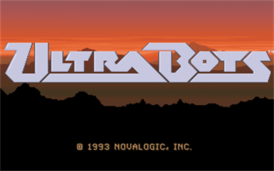 Ultrabots - Screenshot - Game Title Image