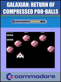 Galaxian: Return of Compressed Poo-Balls - Fanart - Box - Front Image