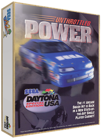 Daytona USA: Special Edition - Box - 3D Image