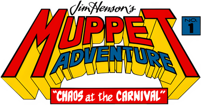 Jim Henson's Muppet Adventure - Clear Logo Image