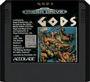 Gods - Cart - Front Image
