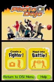 Photo Dojo - Screenshot - Game Title Image