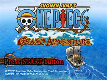 Shonen Jump's One Piece: Grand Adventure - Screenshot - Game Title Image