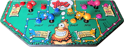 Trog - Arcade - Control Panel Image