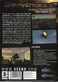 Enemy Engaged 2 - Box - Back Image