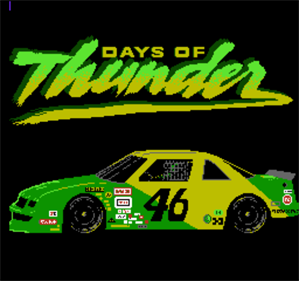 Days of Thunder (Mindscape) - Screenshot - Game Title Image