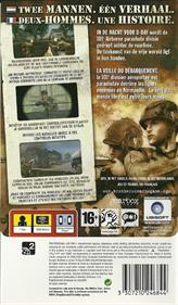 Brothers in Arms: D-Day - Box - Back Image