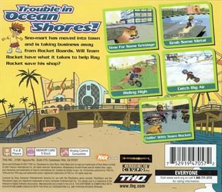 Nickelodeon Rocket Power: Team Rocket Rescue - Box - Back Image