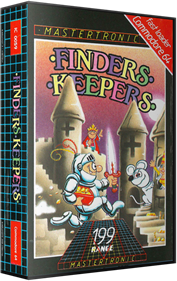 Finders Keepers (Mastertronic) - Box - 3D Image