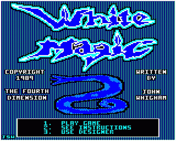 White Magic 2 - Screenshot - Game Title Image