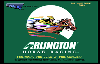 Arlington Horse Racing - Screenshot - Game Title Image