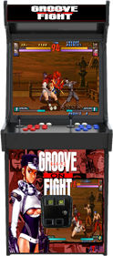 Groove on Fight: Gouketsuji Ichizoku 3 - Arcade - Cabinet Image