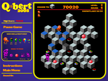 Q*bert 2005 - Screenshot - Gameplay Image
