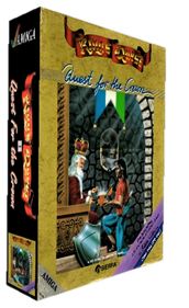 King's Quest: Quest for the Crown - Box - 3D Image