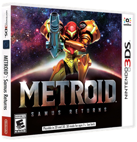 Metroid: Samus Returns - Box - 3D Image