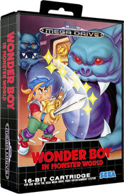 Wonder Boy in Monster World - Box - 3D Image