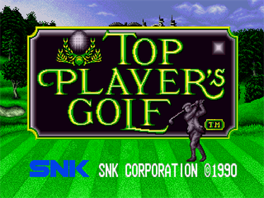 Top Player's Golf - Screenshot - Game Title Image