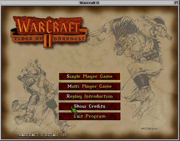 WarCraft II: Tides of Darkness - Screenshot - Game Select Image