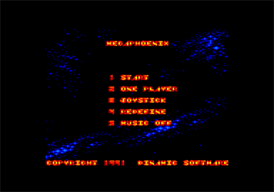 Mega Phoenix - Screenshot - Game Select Image