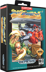 Street Fighter II': Special Champion Edition - Box - 3D Image