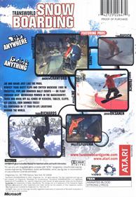 TransWorld Snowboarding - Box - Back Image