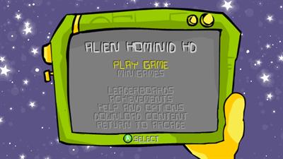 Alien Hominid HD - Screenshot - Game Title Image