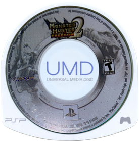 Monster Hunter Freedom 2 - Disc Image