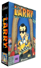 Leisure Suit Larry 1: In the Land of the Lounge Lizards - Box - 3D Image