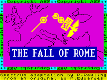 The Fall of Rome - Screenshot - Game Title Image