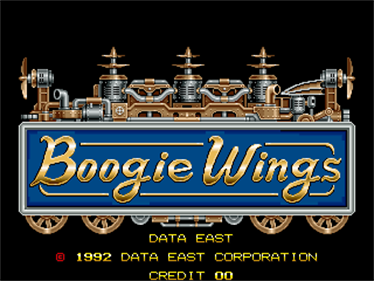 Boogie Wings - Screenshot - Game Title Image