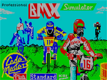 Professional BMX Simulator - Screenshot - Game Title Image