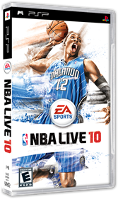 NBA Live 10 - Box - 3D Image