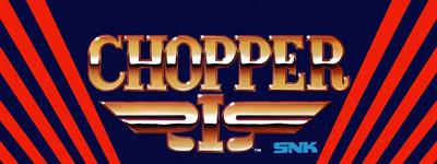 Chopper I - Arcade - Marquee Image