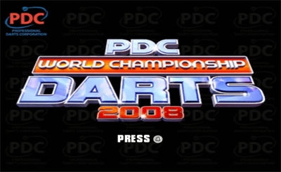pdc world championship darts 2008 full pc game