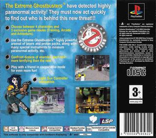 Extreme Ghostbusters: The Ultimate Invasion - Box - Back Image