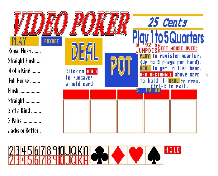 Video Poker (Richard Ramella)