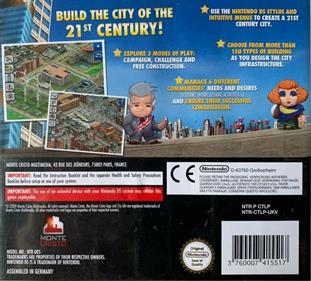 City Life DS - Box - Back Image