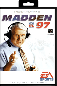 Madden NFL 97 - Box - Front - Reconstructed Image