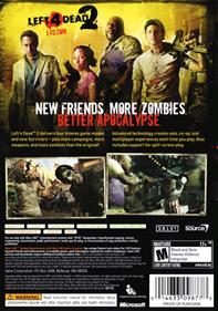 Left 4 Dead 2 - Box - Back Image