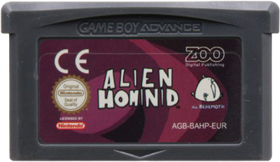 Alien Hominid - Cart - Front Image