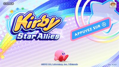 Kirby Star Allies - Screenshot - Game Title Image