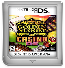 Golden Nugget Casino DS - Fanart - Cart - Front Image